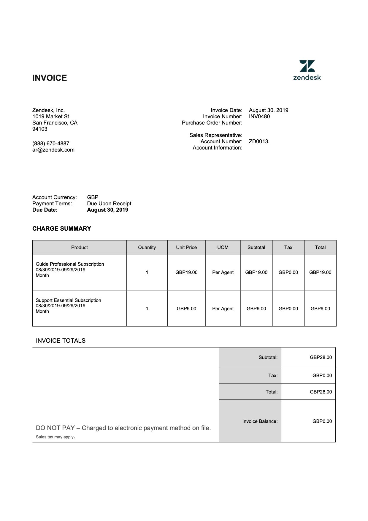 Invoice scanning explained